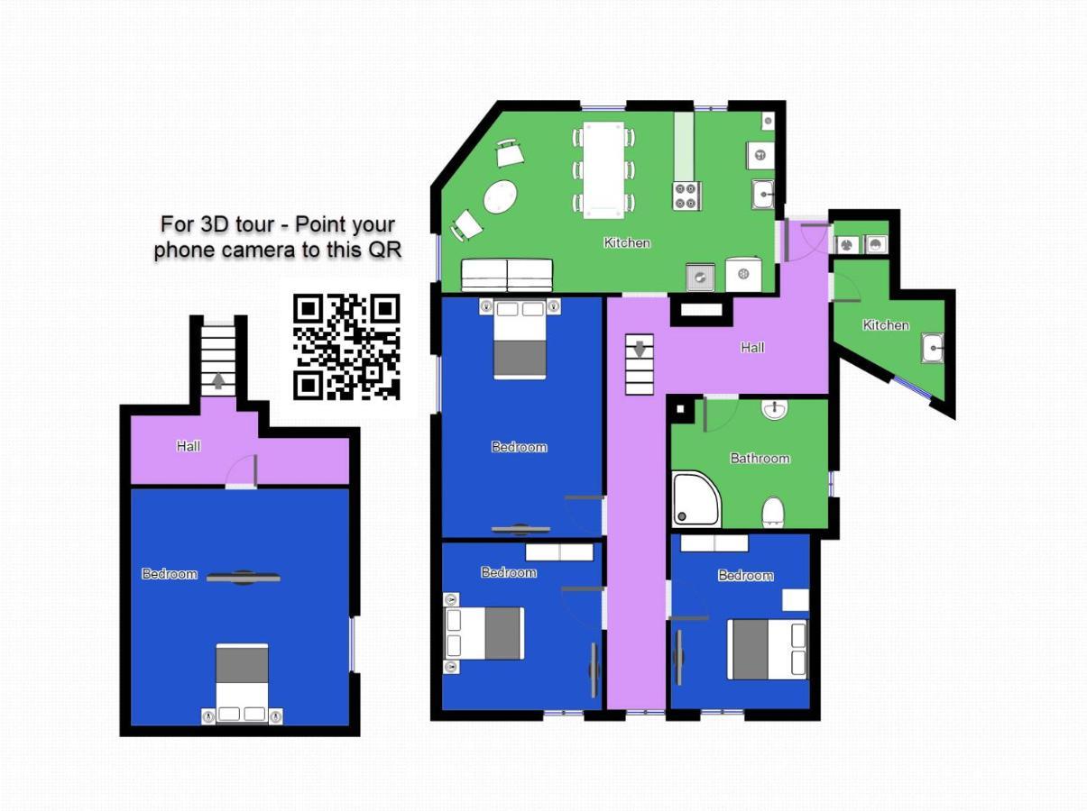 אולבורג Aday - City Central Mansion - 4 Bedroom Apartment מראה חיצוני תמונה